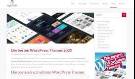
							         Best Wordpress Themes 2019 - Webdesign Dresden								  
							    