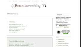 
							         Bestatterweblog ServiceportalBestatterweblog Peter Wilhelm								  
							    