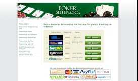 
							         Beste Pokerseiten im Test und Vergleich - deutsche Pokeranbieter im ...								  
							    