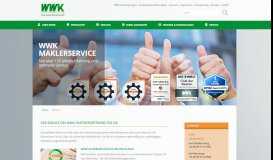 
							         Bester Maklerservice - WWK Partnervertrieb - WWK Versicherungen								  
							    
