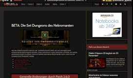 
							         BETA: Die Set Dungeons des Nekromanten - inDiablo.de								  
							    