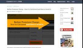 
							         Betfair Premium Charge - How It's Calculated (and How to Avoid It) -								  
							    