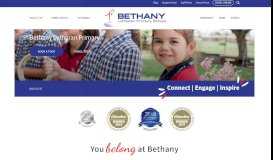 
							         Bethany Lutheran Primary School								  
							    