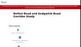 
							         Bethel Road and Sedgwick Road Corridor Study - Port Orchard								  
							    