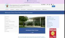 
							         Bethesda Chevy Chase Regional Services Center - Montgomery County								  
							    