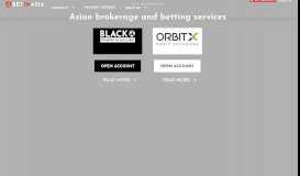 
							         BetInAsia: Asian brokerage and betting services								  
							    