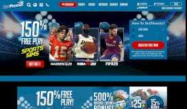 
							         BetPhoenix | Online Sports Betting & Casino								  
							    