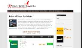 
							         Betportal Soccer Predictions - Betportal								  
							    