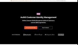 
							         Better, Easier Identity Management for B2C Companies - Auth0								  
							    