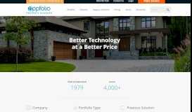
							         Better Technology at a Better Price - AppFolio								  
							    