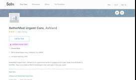 
							         BetterMed Urgent Care, Ashland - Book Online - Urgent Care in ... - Solv								  
							    