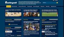 
							         Betting Well: Online bookmakers and sports betting portal								  
							    