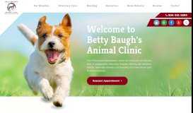 
							         Betty Baugh's Animal Clinic, Richmond, VA Veterinarian								  
							    