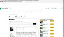 
							         Beware of Scenic Tours! - France Forum - TripAdvisor								  
							    