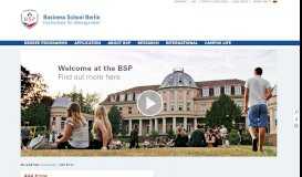 
							         Bewerbungsportal | BSP Business School Berlin								  
							    