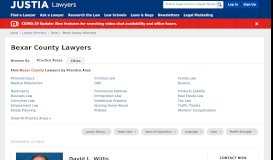 
							         Bexar County Lawyers - Compare Top Attorneys in Bexar ...								  
							    