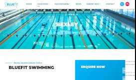 
							         Bexley – BlueFit Swimming								  
							    