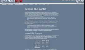 
							         beyond the portal - Eastgate								  
							    