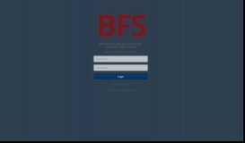 
							         BFS Client Portal								  
							    