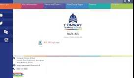 
							         BGFL 365 | Conway Primary School								  
							    