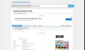 
							         BGMEA B2B Web Portal.. - Website Informer								  
							    