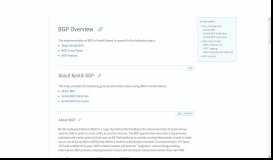 
							         BGP Overview | Kentik KB								  
							    
