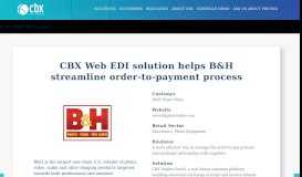 
							         B&H Photo Video - CBX Software								  
							    