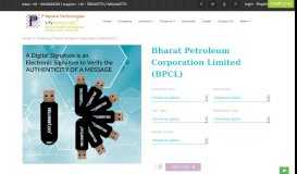 
							         Bharat Petroleum Corporation Limited (BPCL) - P Square Technologies								  
							    