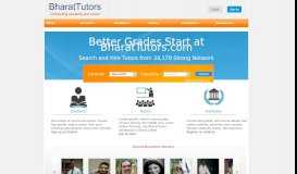 
							         BharatTutors | Private Tutors, Online Tutors, Tutors in India, Math ...								  
							    