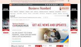 
							         Bharti Airtel Company History - Business Standard News | Page 1								  
							    