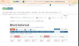 
							         Bharti Airtel > Company History > Telecommunications ... - Moneycontrol								  
							    