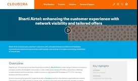 
							         Bharti Airtel | Customer Success | Cloudera								  
							    