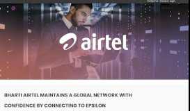 
							         Bharti Airtel Maintains a Global Network with Confidence by ...								  
							    