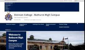 
							         BHC Student and Parent Portal - Denison College - Bathurst High ...								  
							    