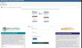 
							         BHMT-SEIU Course Enrollment Portal								  
							    