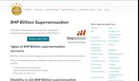 
							         BHP Billiton Superannuation - Review & Compare | Canstar								  
							    