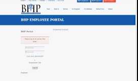 
							         BHP Employee Portal « Business Health Partners								  
							    