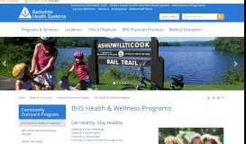 
							         BHS Health & Wellness Programs - Berkshire Health Systems								  
							    