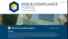
							         Bhutan Corruption Report - Business Anti-Corruption Portal								  
							    