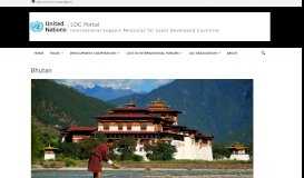 
							         Bhutan | Support Measures Portal for Least Developed Countries								  
							    