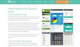 
							         BI Portal | Client Portal for Financial Sector | InetSoft								  
							    