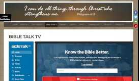 
							         Bible Talk TV - El Portal Church Of Christ								  
							    