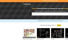 
							         Bibliocad — Free CAD Blocks, download +114k blocks .DWG ...								  
							    