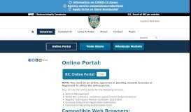 
							         BIC Online Portal - NYC.gov								  
							    