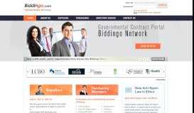 
							         Biddingo.com: Governmental Contract Portal								  
							    