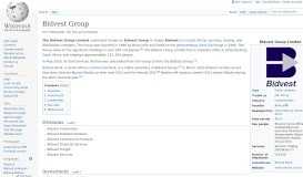 
							         Bidvest Group - Wikipedia								  
							    