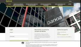 
							         Bienvenidos al portal de compras de Bankia - Jaggaer								  
							    