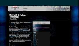 
							         Bifrost Bridge | Marvel Cinematic Universe Wiki | FANDOM powered ...								  
							    