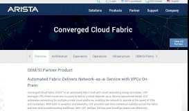 
							         Big Cloud Fabric, SDN data center networking fabric, optimized for ...								  
							    