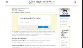 
							         Big Lots Application, Jobs & Careers Online - Job-Applications.com								  
							    